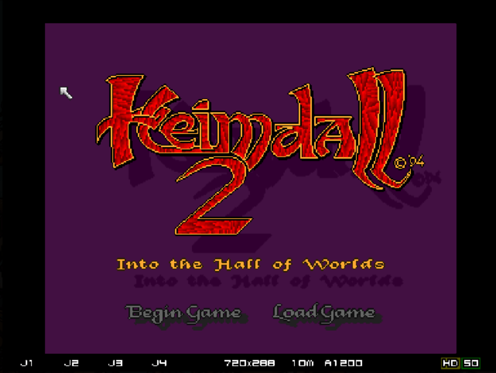 Heimdall 2 v1.6 AGA : Amiga Play Online in your browser