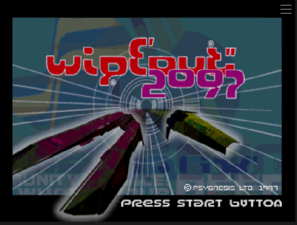 Wipeout 2097 (U) : Sega Saturn Play Online in your browser