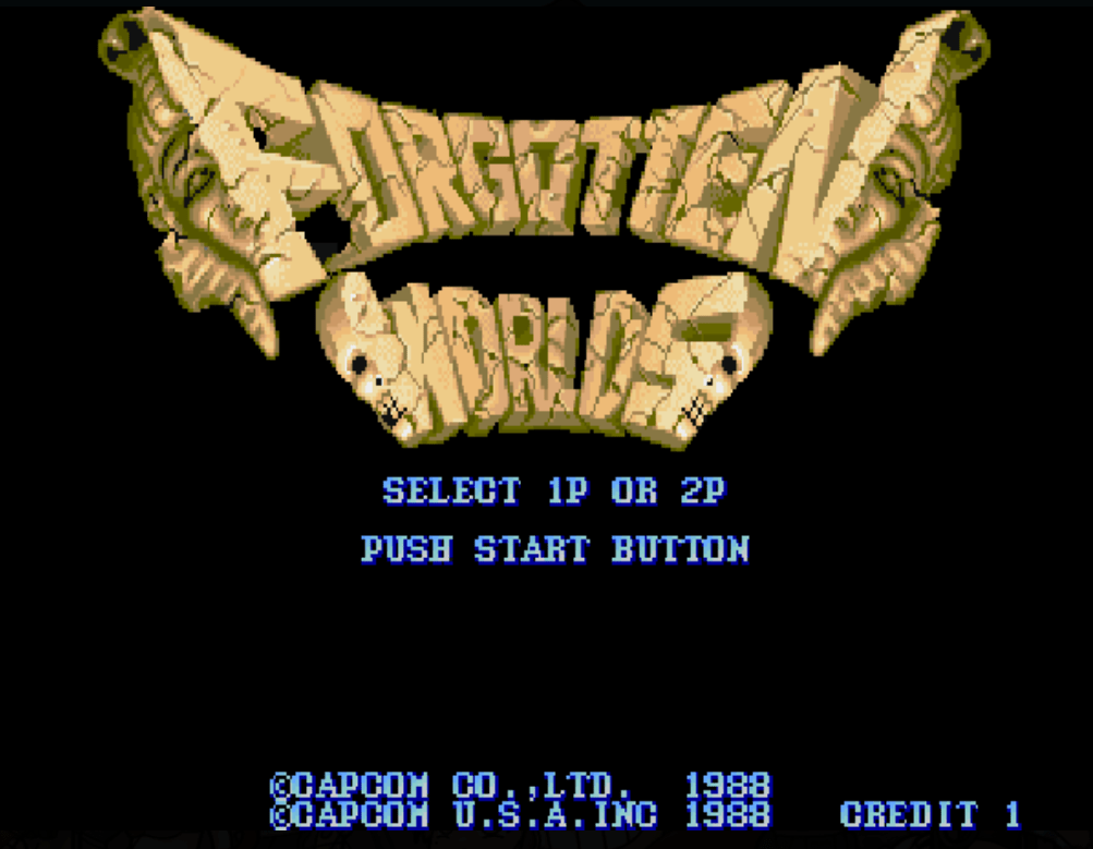 Forgotten Worlds (US) : MAME-2003 Play Online in your browser