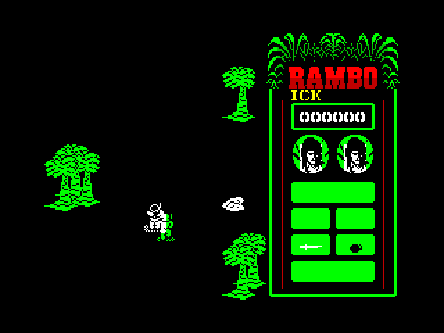 Rambo (1985) (Ocean Software) : Spectrum ZX 48K Play Online in your browser
