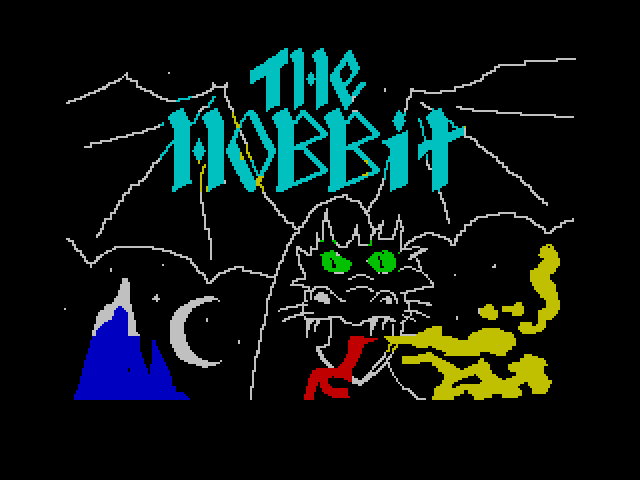Hobbit, The v1.2 (1982)(Melbourne House) : Spectrum ZX 48K Play Online in your browser
