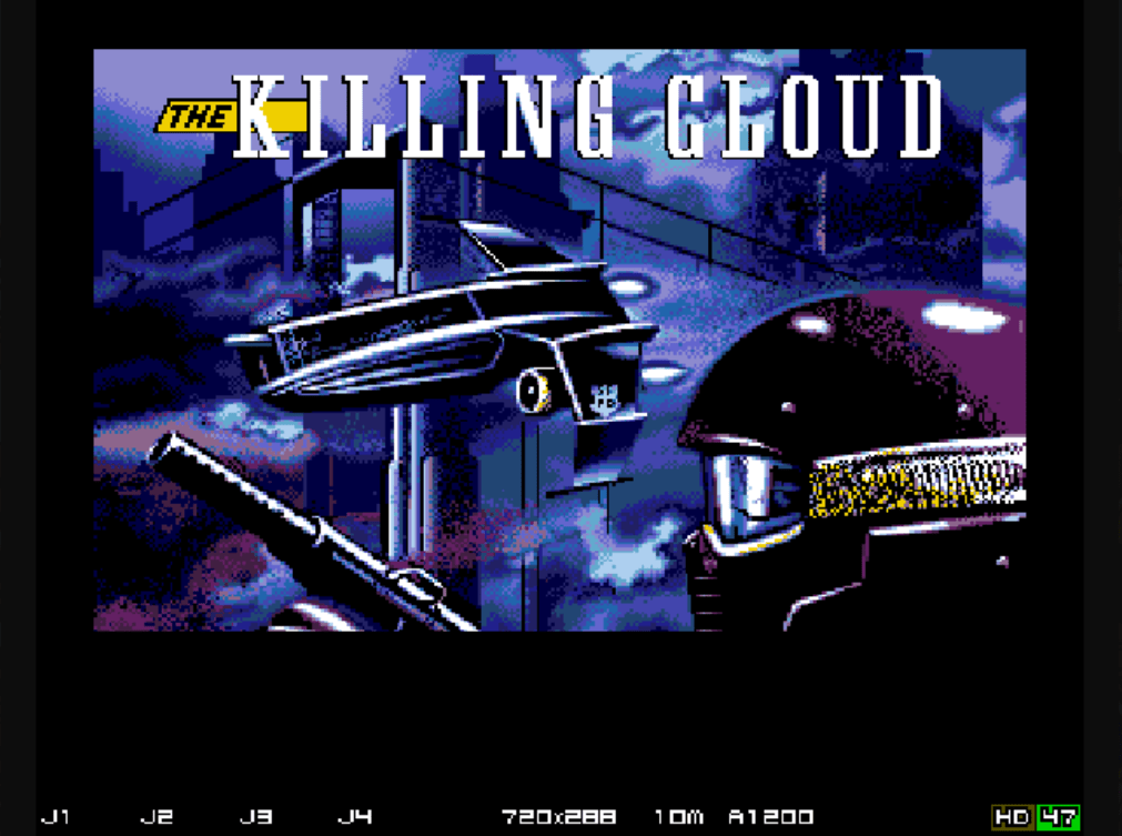 Killing Cloud v2.0 : Amiga Play Online in your browser