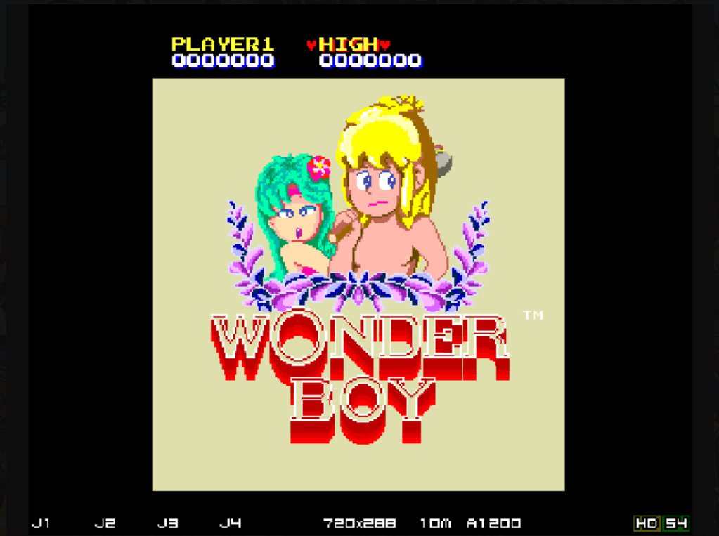 Wonderboy in Monster Land v1.2 : Amiga Play Online in your browser