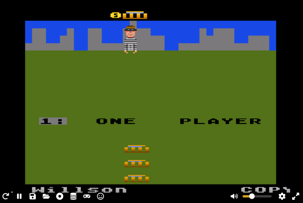 Kaboom! (USA) : Atari 5200 Play Online in your browser