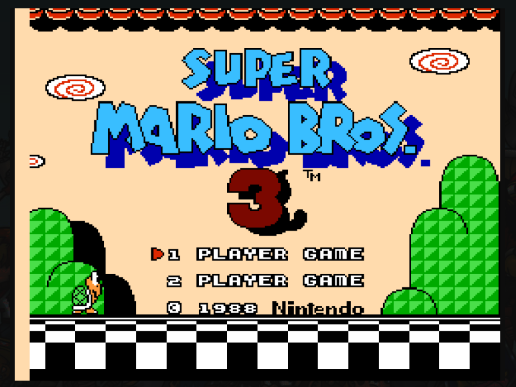 Super Mario Bros. 3 : NES Play Online in your browser