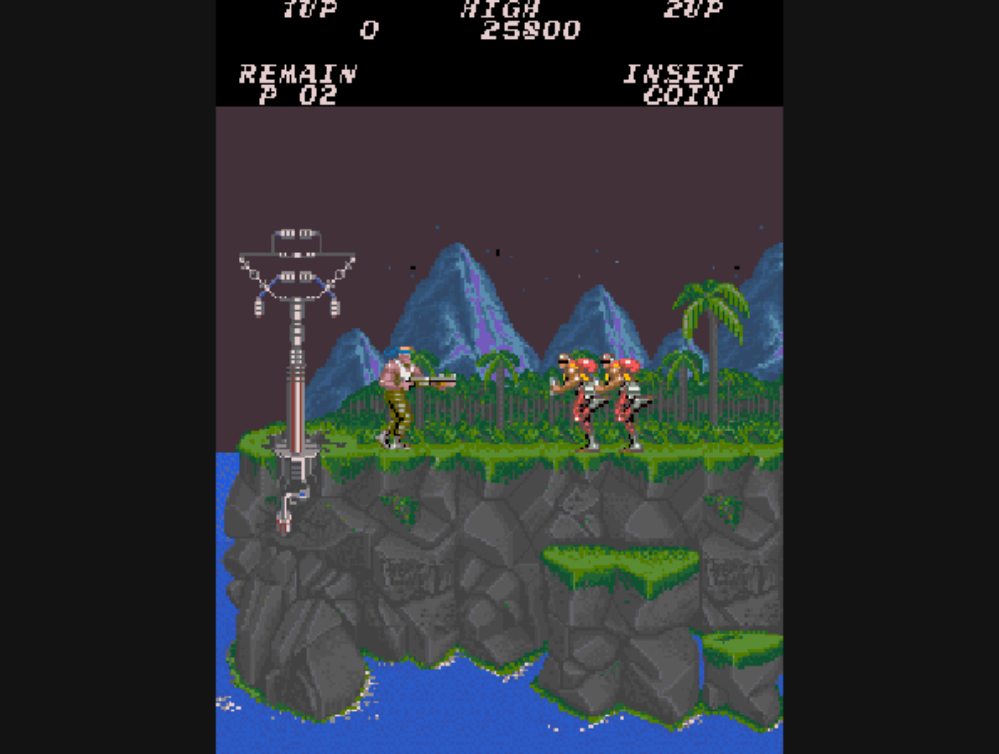 Contra (USA) : Arcade Play Online in your browser