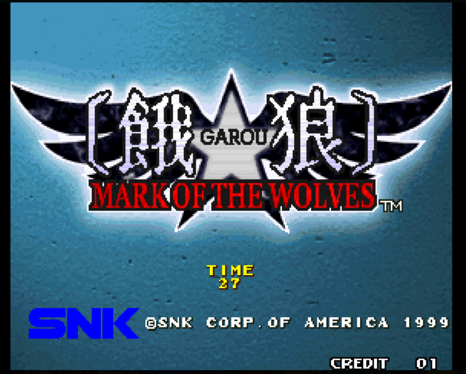 Garou: Mark of the Wolves (Set 1) : NEO-GEO Play Online in your browser