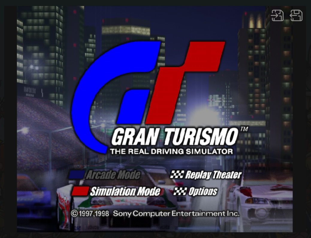 Gran Turismo [NTSC-U] : PlayStation 1 (PSX) Play Online in your browser