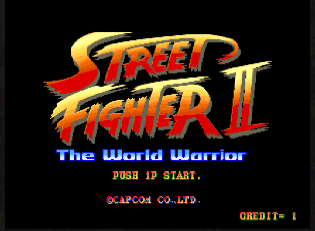 Street Fighter II: The World Warrior (1992) : CAPCOM GS1 Play Online in your browser