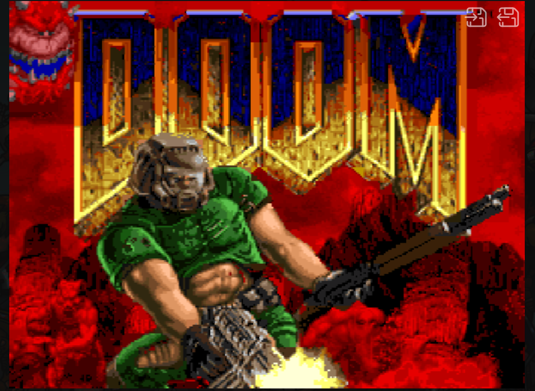 Doom (USA) : SNES Play Online in your browser