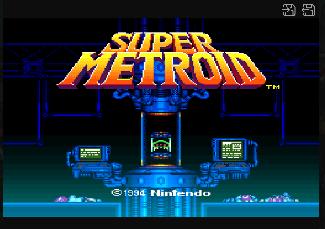 Super Metroid [Europe] : SNES Play Online in your browser