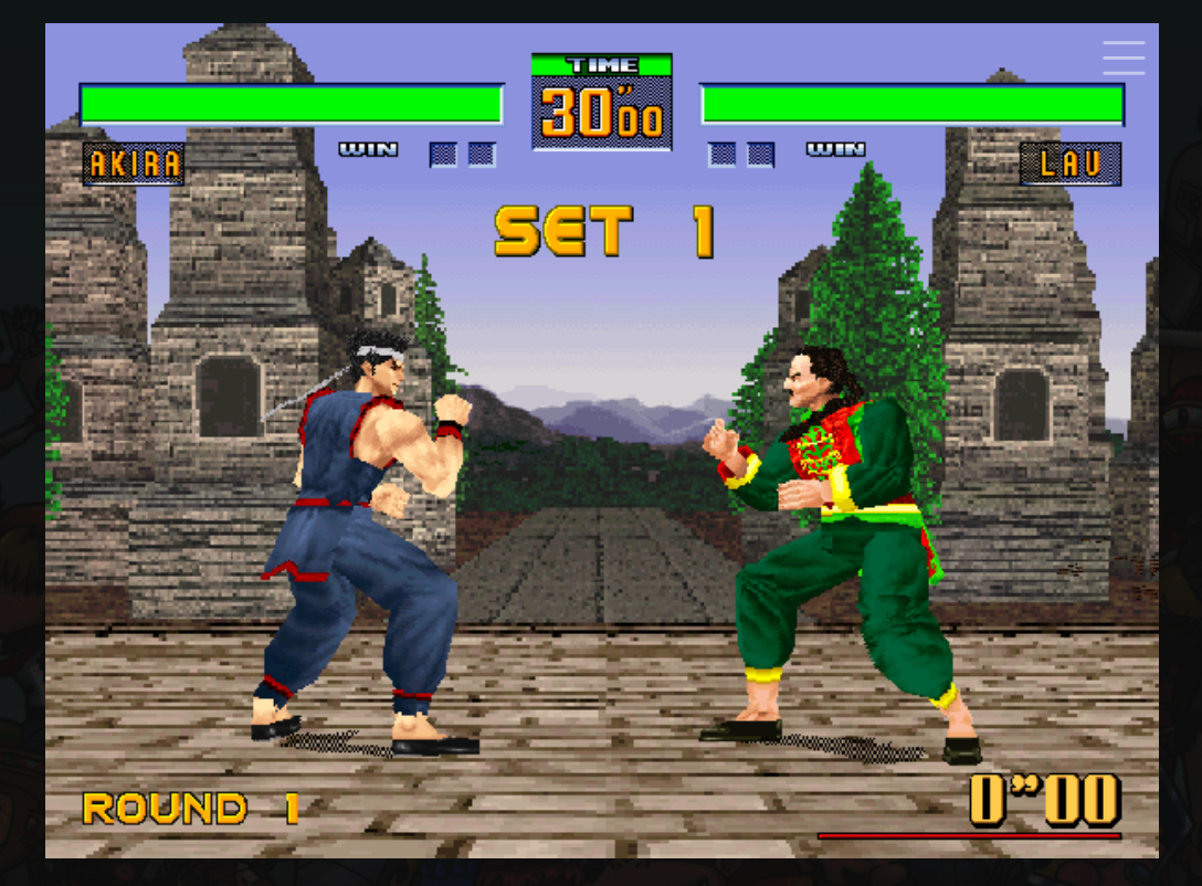 Virtua Fighter 2 (J) : Sega Saturn Play Online in your browser