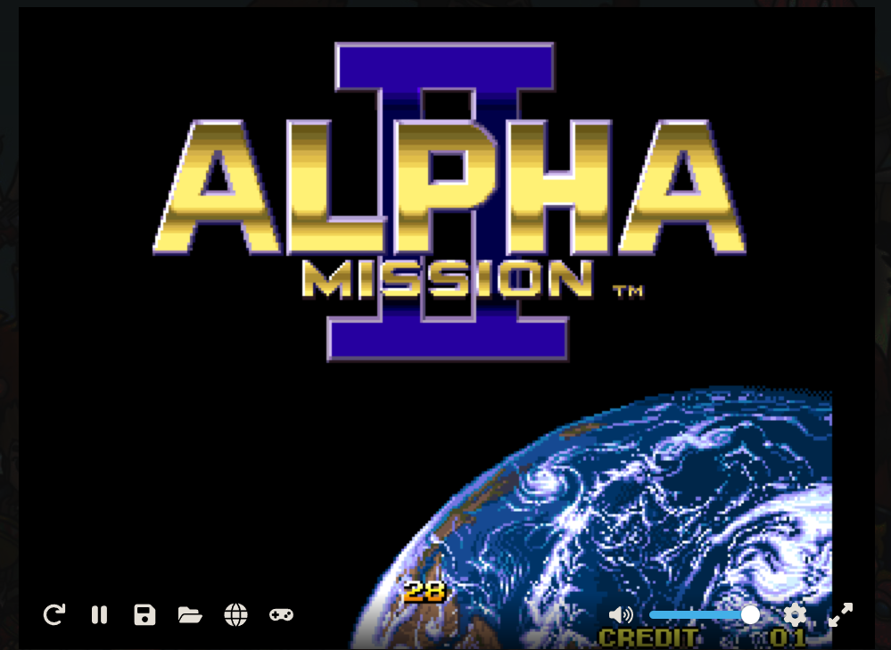 Alpha Misson 2 / ASO 2 Last Guardian : Amiga Play Online in your browser