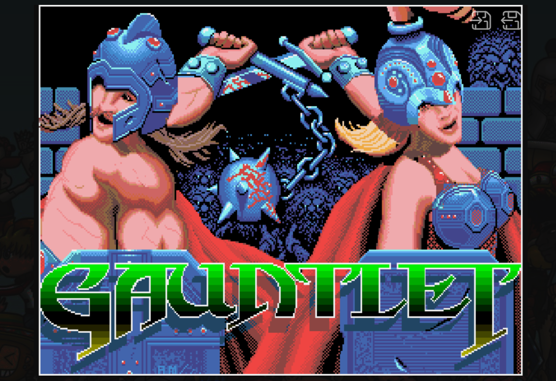 Gauntlet (Japan) (En,Ja) : Sega MegaDrive (Genesis) Play Online in your browser