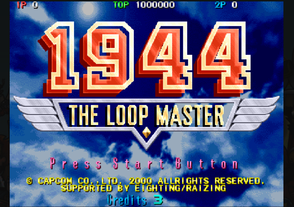 1944: The Loop Master (Japan 000620) : CAPCOM GS2 Play Online in your browser