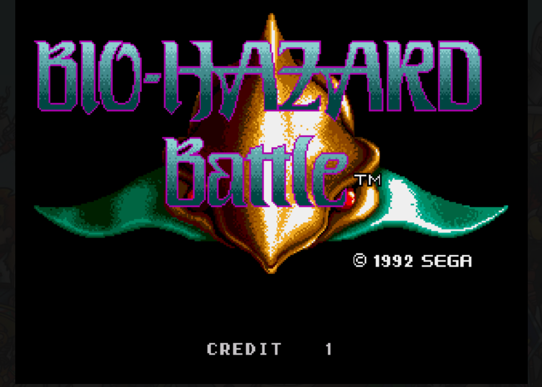 Bio-Hazard Battle : Arcade (MEGAPLAY) Play Online in your browser