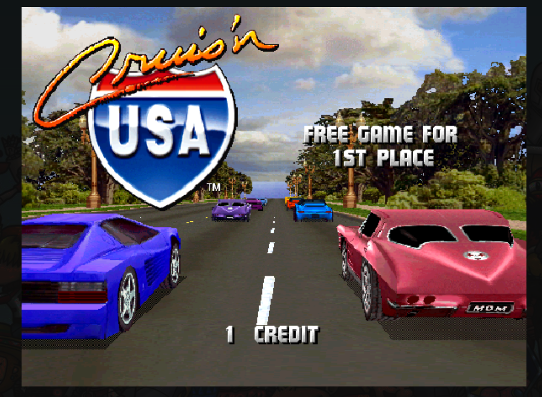 Cruis’n USA (rev L2.1) : MAME-2003 Play Online in your browser