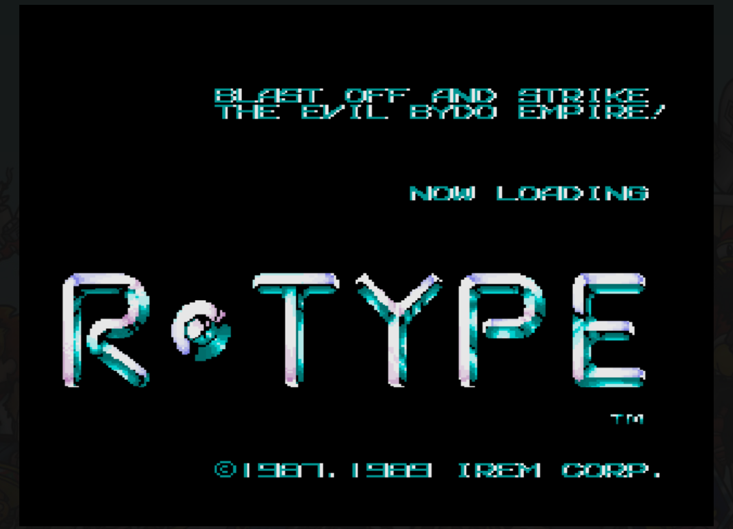 R-Type (1989)(Irem) : Sharp X68000 Play Online in your browser