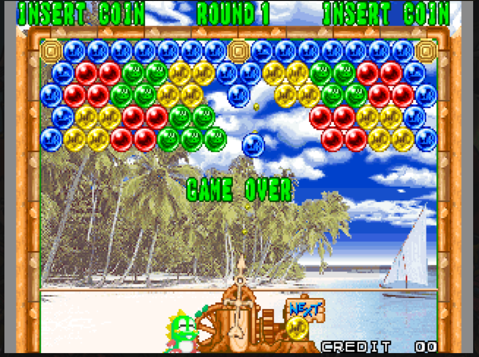 Puzzle Bobble / Bust-A-Move Again : NEO-GEO Play Online in your browser