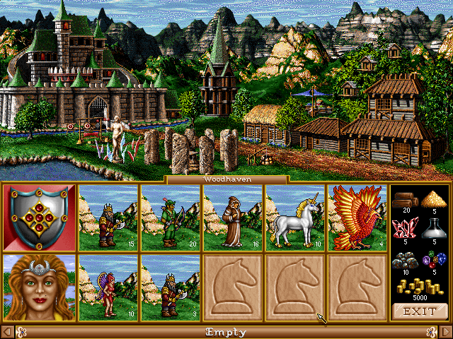 Play Heroes Of Might And Magic II Multiplayer 1v1 | DOS game online in browser
