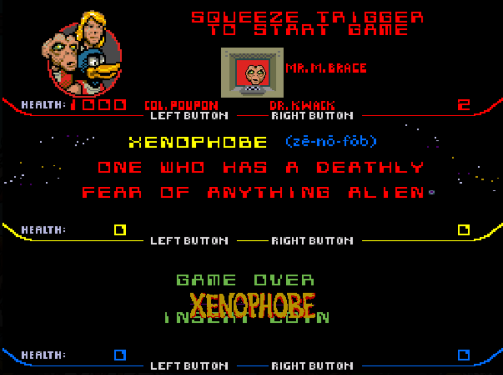 Xenophobe : MAME-2003 Play Online in your browser